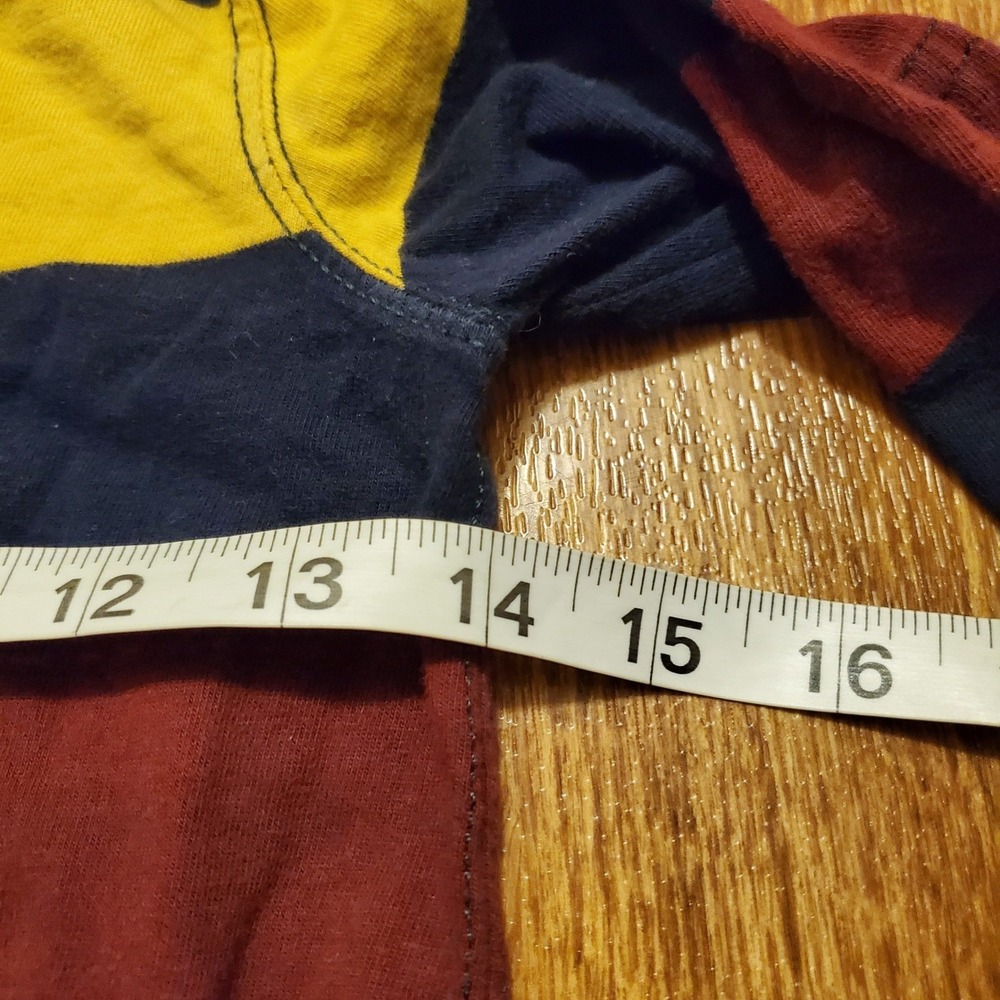 Polo Ralph Lauren Rugby Shirt Boys 5 Multi-Color Striped Long Sleeve Preppy - Picture 6 of 7